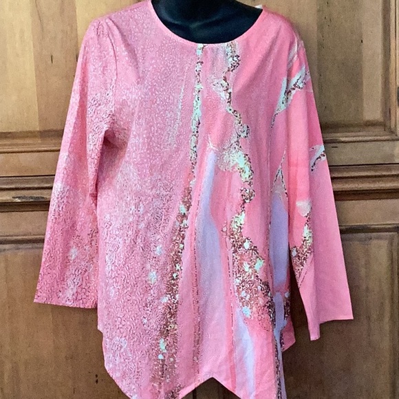 💃NWT Designer Fashion Top Size Large So Much to Wear Is Wardrobe Must Have💃 - Picture 4 of 13